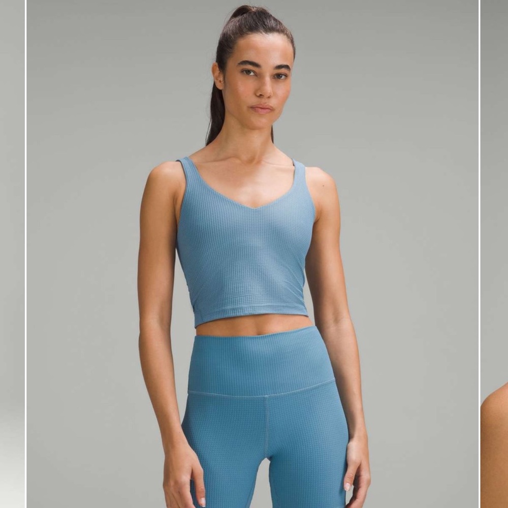 Lululemon Align Tank Grid Texture